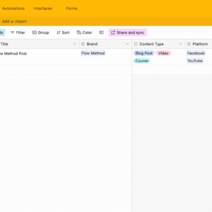 Multi-Platform Content Planner