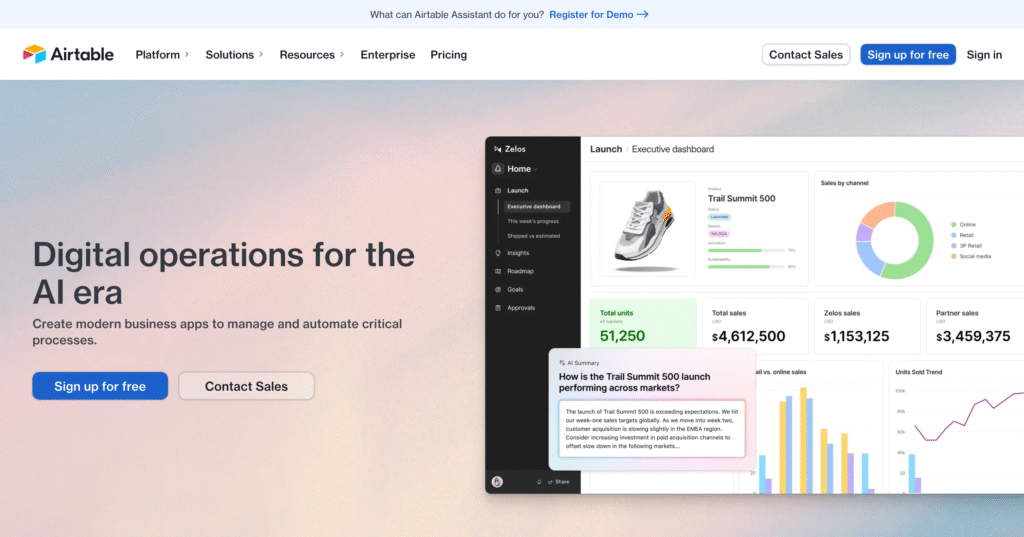 Airtable Product Review