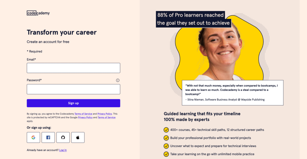 Codecademy Product Review