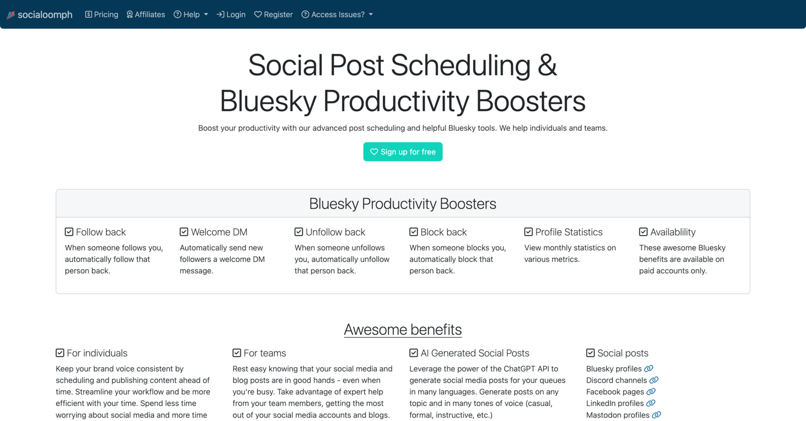 Social Oomph Product Review