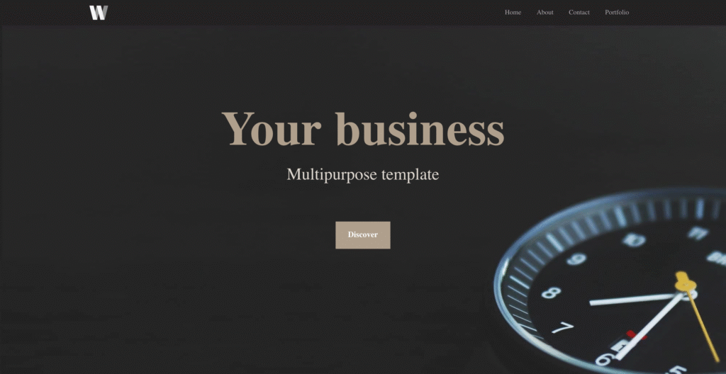 Business Website Template
