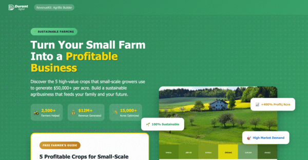 RevenueKit – AgriBiz Template